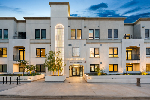 Silhouette Building Exterior
